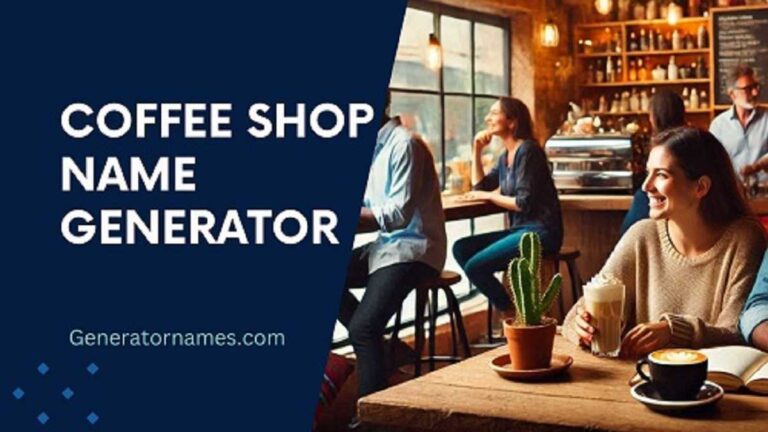 Coffee Shop Names