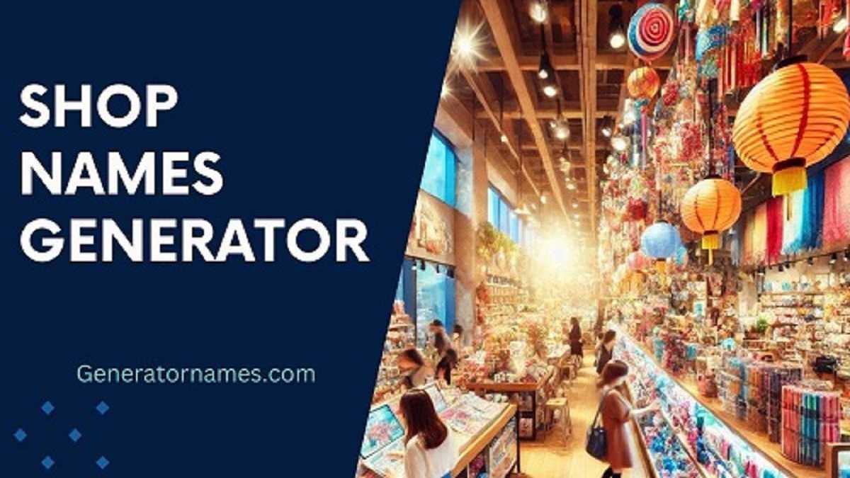 Shop Names Generator
