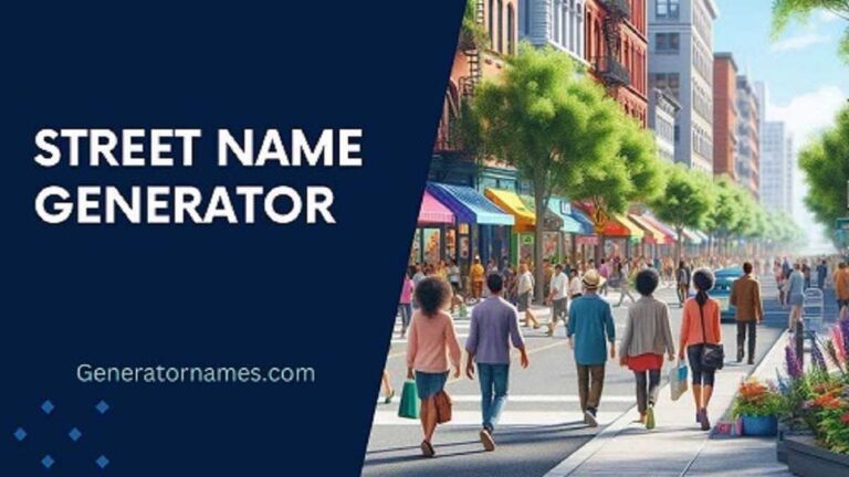 Street Name Generator