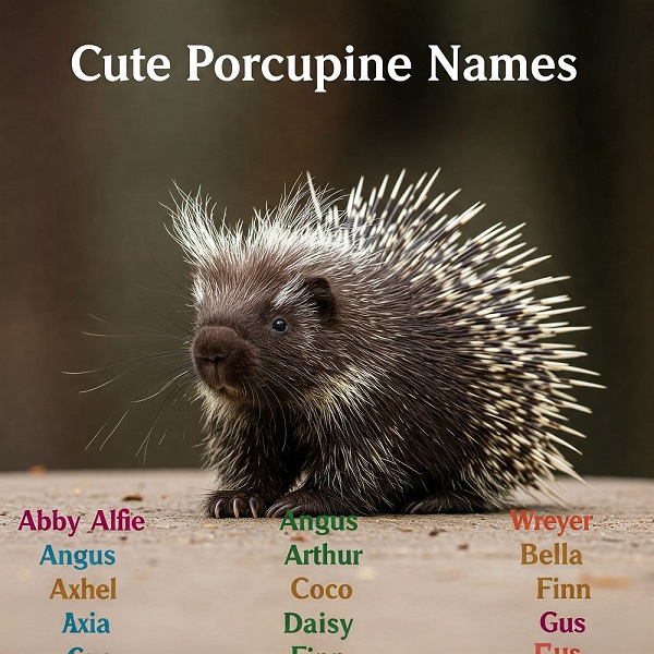 Cute Porcupine Names
