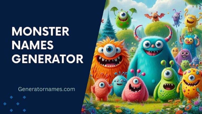 Monster Names