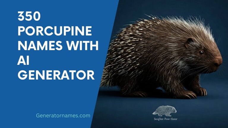 Porcupine Names
